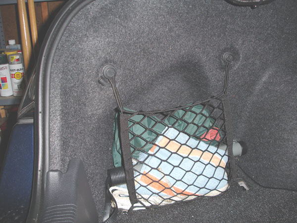 2009 Nissan altima trunk cargo net #6